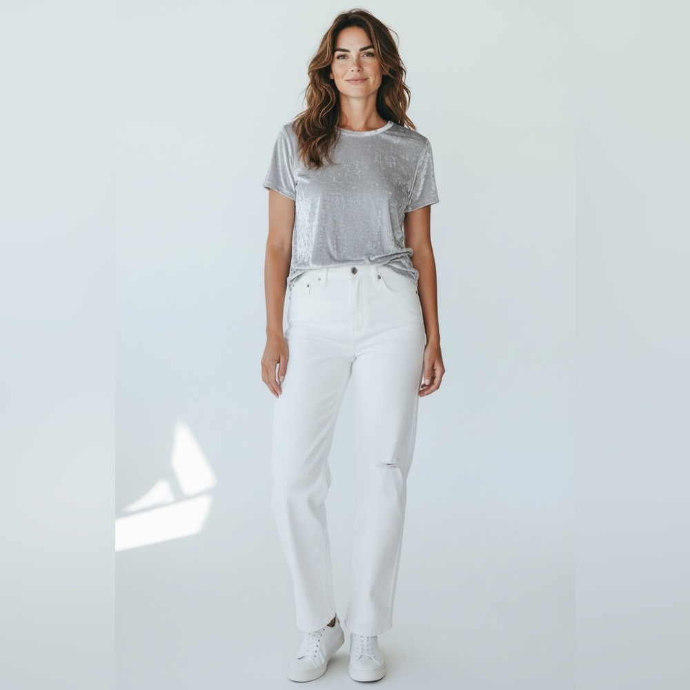 Vince Silver T- shirt